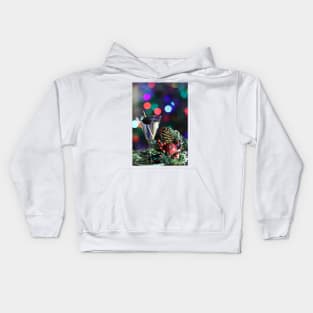 christmas martini cocktail Kids Hoodie